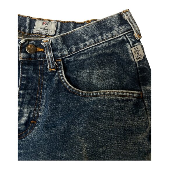2 Pair Tyndale Flame Resistant Denim Jeans USA Size 30 X 32 Relaxed Workwear - Picture 5 of 8